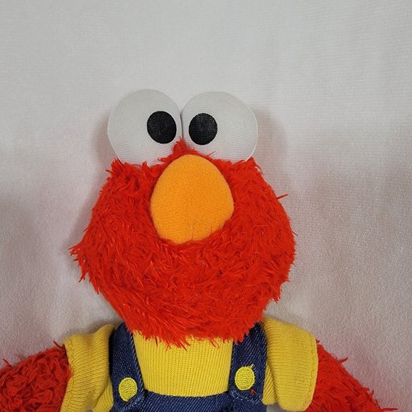 2008 Fisher Price Mattel Elmo Sesame Street Plush 10 Inches - Picture 2 of 12